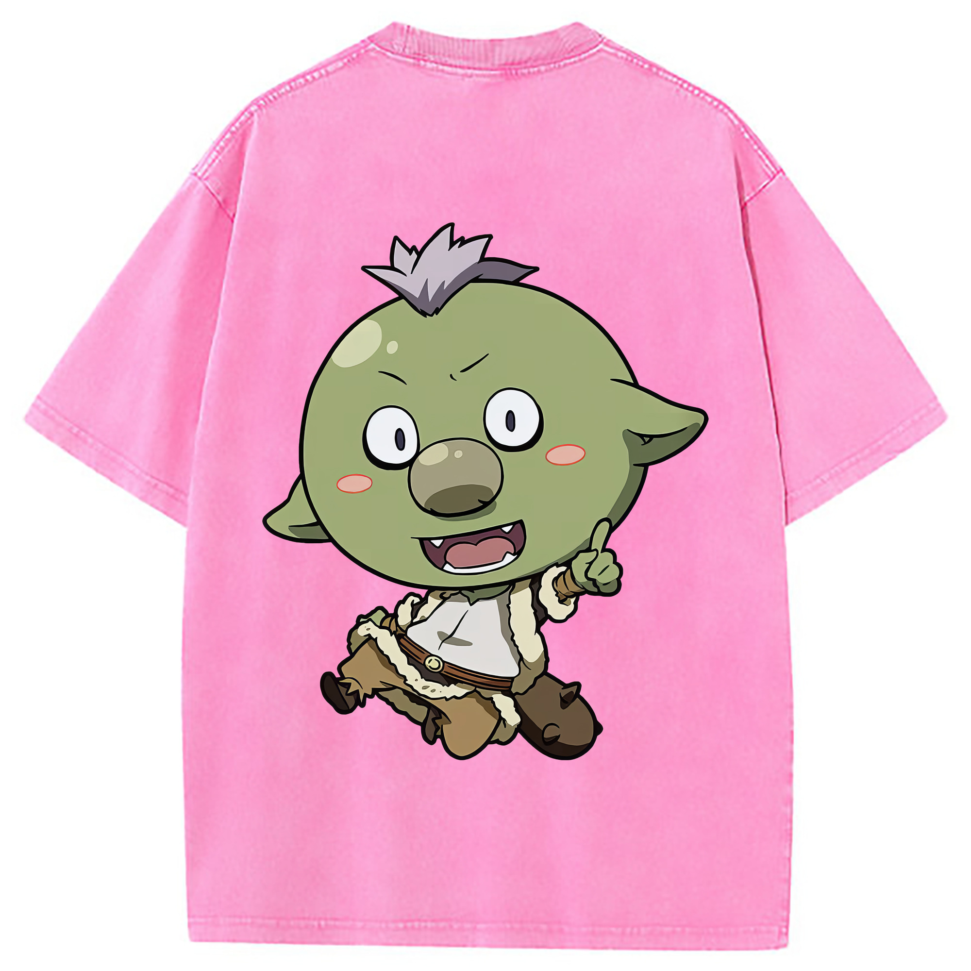（画像用） 転スラ Regarding Reincarnated to Slime 綿100% ヴィンテージ風 半袖Tシャツ（背面プリント）